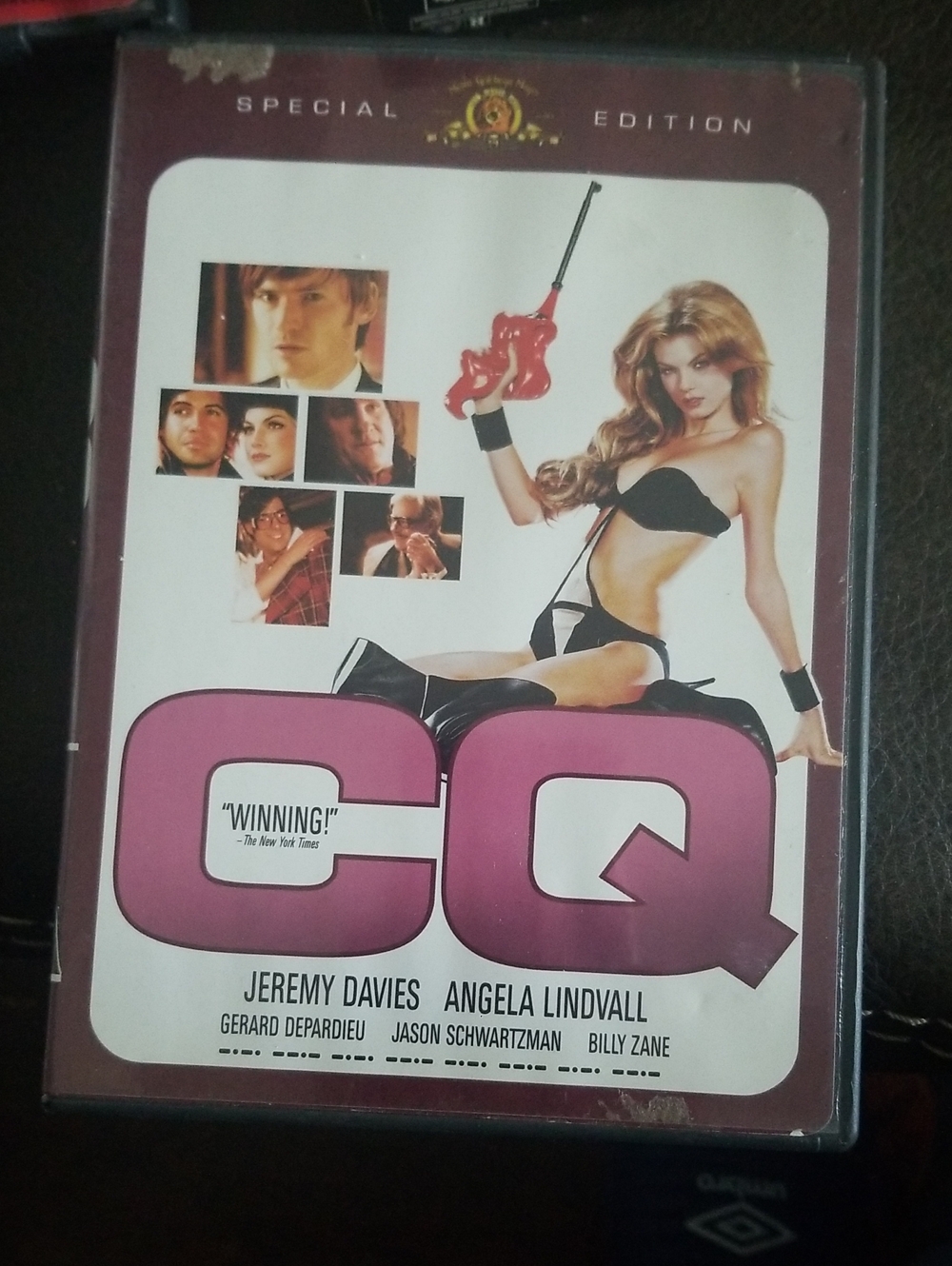 CQ Special Edition DVD — Pink & Black Cover